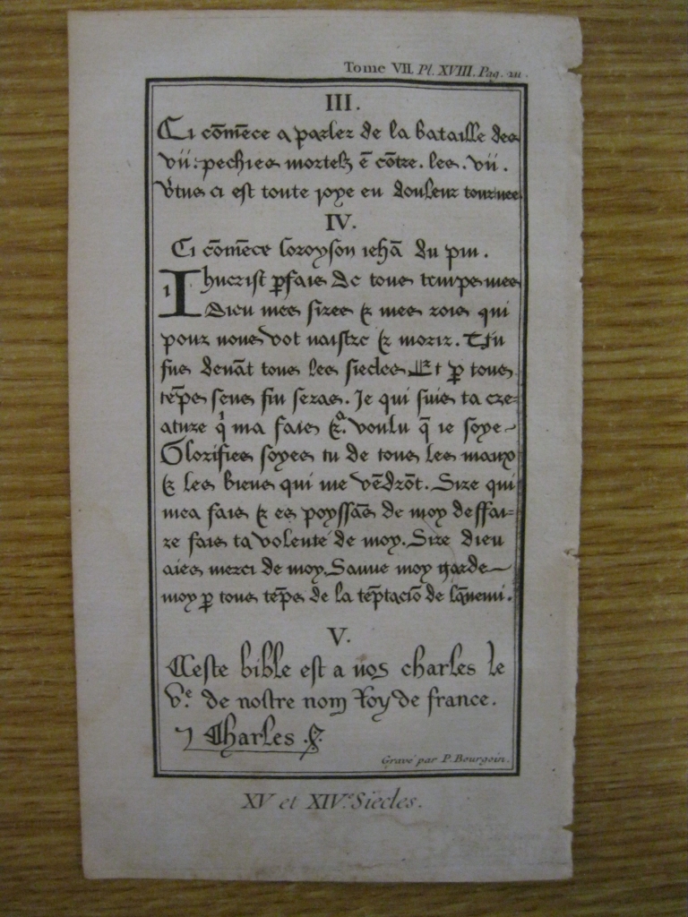 Tipografía y artesanía barroca  XXXI, XV et XIV Siecles, 1746.Pluche